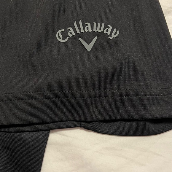 Callaway Black with Grey Detail Golf Polo - Picture 4 of 8